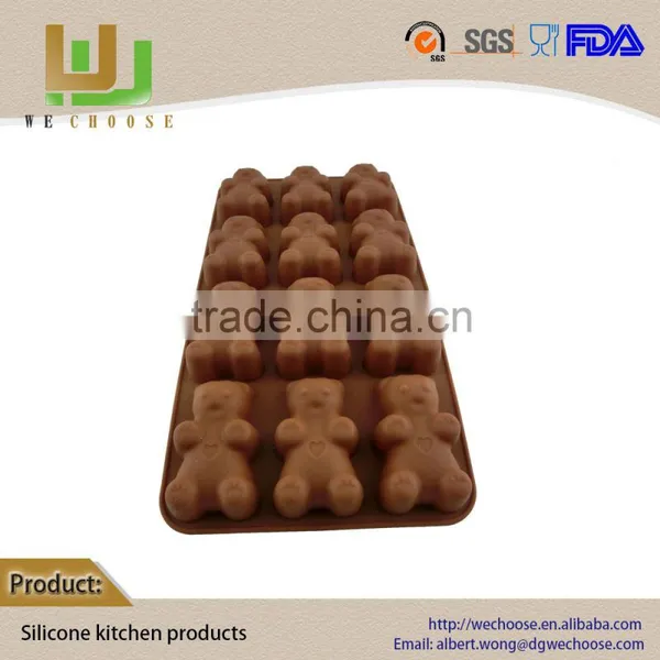Heart Shaped 3d Silicone Mold Chocolate Cake Mold Ice Cube Trays for Delicious DIY Gifts for Love photo-2