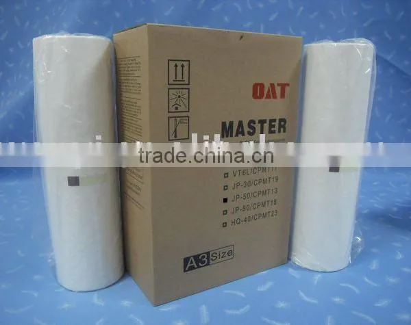 JP50 A3 Master for Ricoh Priport JP5000, 5500,5600,5800 Digital Duplicator Master photo-5