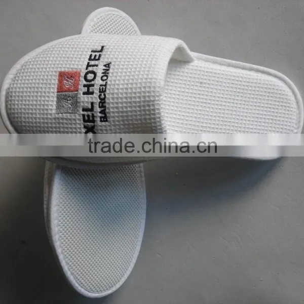 Waffle Washable Closed Toe Hotel Slipper,non-disposable,disposable photo-4