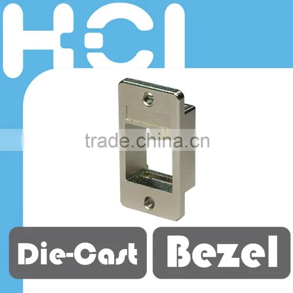 Network USB HDMI Coupler and RJ45 Keystone Jack Die-Cast Screw Wall Mount Bezel