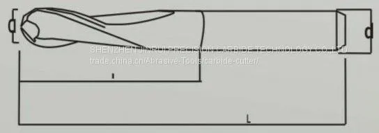 Roud Nose End Mill/ HRC55 Carbide Tapered Ball Nose End Mills/tapered Ball Nose End Mills With Competitive Price photo-3