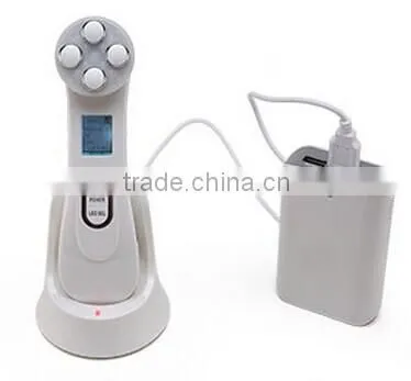 Anti-wrinkles LED Light Therapy, RF + EMS + Methoporation + Electroporation Skin Care Electroporation Massage photo-3