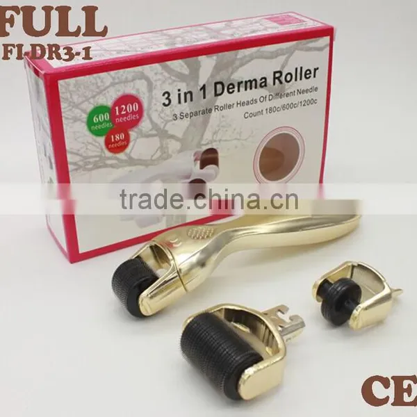Professional 3 in 1 Derma Roller/ 1200 Needles Derma Roller/ 600 Needles Derma Roller photo-2