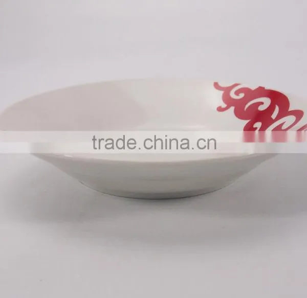 Red Cloud Elegant Ceramic Porcelain Dinnerware Set Plates And Cup photo-5