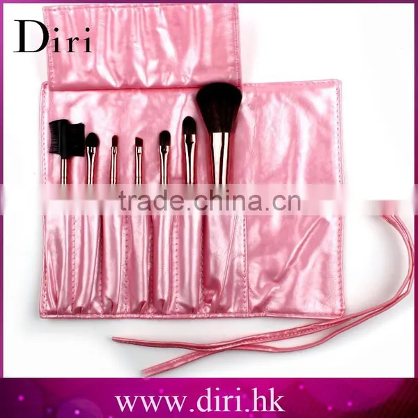 7pcs Goat Hair Cosmetic Brushes Makeup Kit photo-3