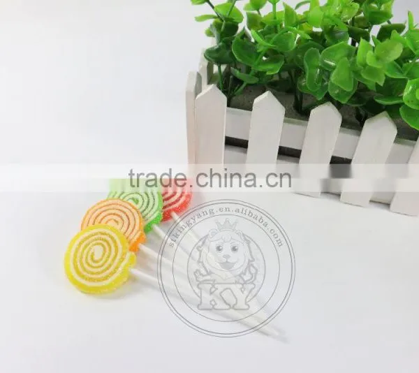 Rolling Handmade Gummy Candy Lollipop photo-5