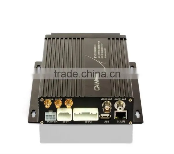 GPS 3g Wifi 4ch MDVR/ Vehicle Mobile DVR With Certificate