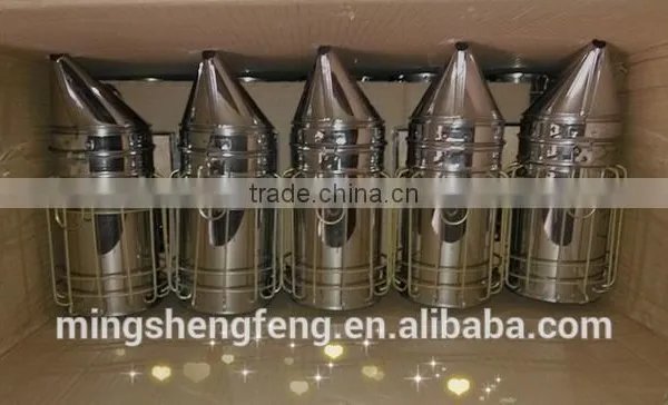 Manual Honey Bee Smoker/stainless Steel Bee Hive Smoker Price Beekeeping Equipment photo-3