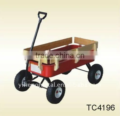 Wooden Wagon,wooden Trolley TC4196