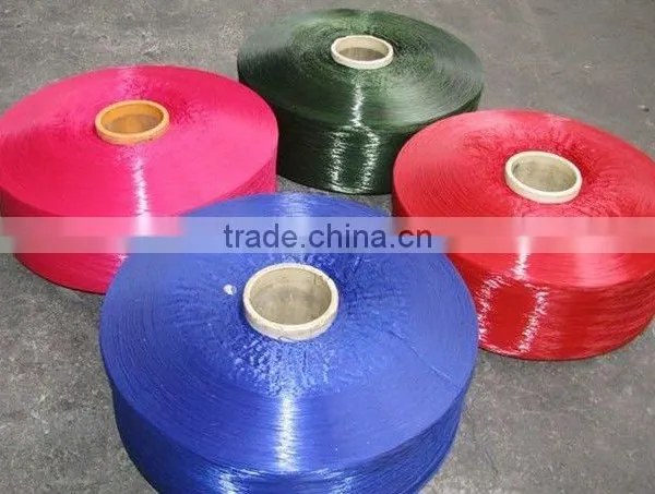 Manufactured High Quality Polyester Twisted Yarn for Webbing photo-6