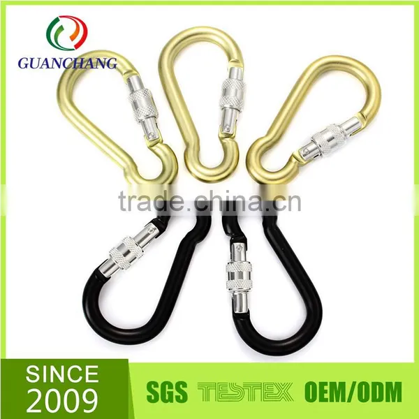 Stainless Colorful Printed Aluminum Carabiner Hook photo-3