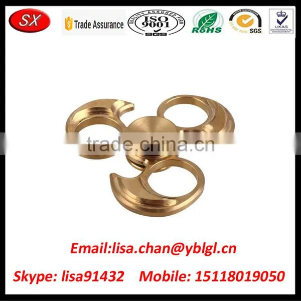 High Demand Brass Finger Fidget Spinner Wind Toys photo-4