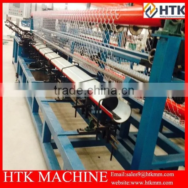 2m-6m Width Fully Automatic Chain Link Fence Making Machine/Diamond Wire Mesh Machine photo-4