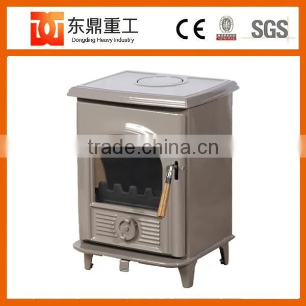 China Supplier Indoor Freestanding Enamel Fireplace/wood Burning Stove for 800sq.ft House Warming photo-3