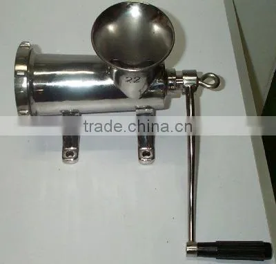 32# Stainless Steel Manual Meat Mincer photo-3