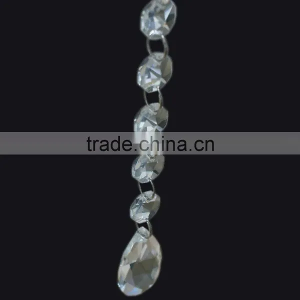 New Hanging Crystal Garland With Tear Drop Pendant photo-3
