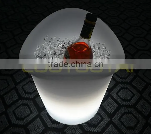 Led Wine Cooler /pe Plastic Waterproof IP65 16 Color Change Led Ice Bucket photo-6