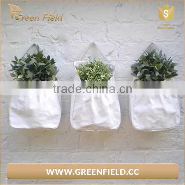 Cheap Price High Quality White Planter Grow Bag With Two Handles photo-5