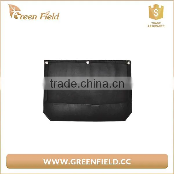 Black Color Felt Planter Wall Hanging Bags photo-2