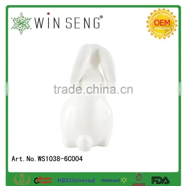 2016 Easter Ceramic Easter Rabbit Figurines Easter Rabbit photo-2