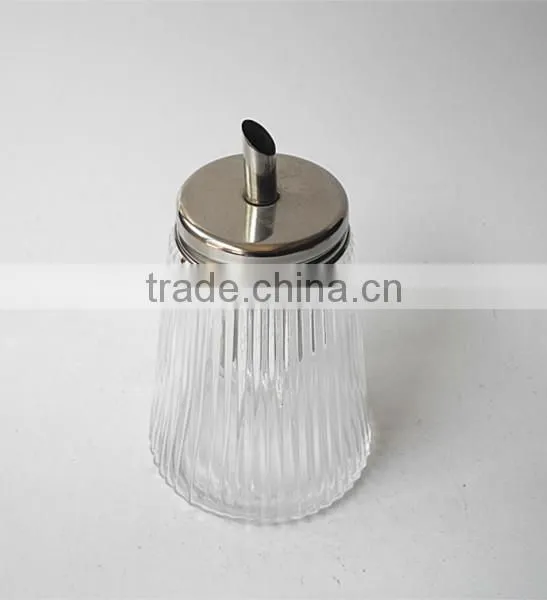 Kitchenware Glass Condiment Flavour Container With Tube Cap photo-4