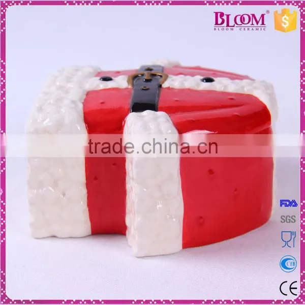 Xmas Clothes Design Ceramic Christmas Gift Box photo-2