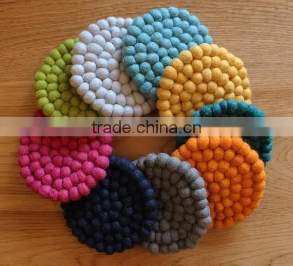Hot Sale New Products for High Quality Home Decoration Diy Felt Ball Rug Made in China Wholesale on Website