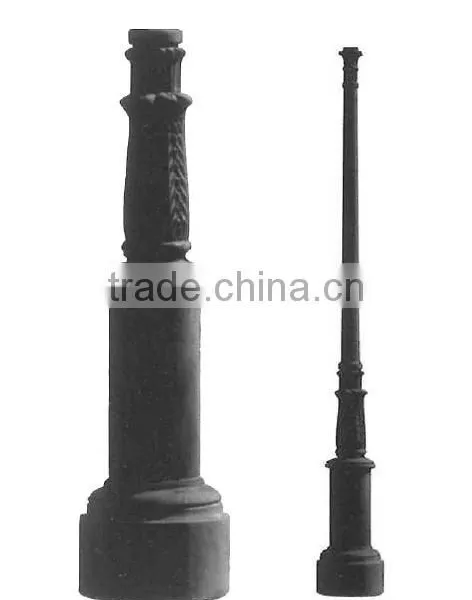 Square Used Lamp Poles/ductile Casting Posts/outdoor Park Lighting Posts photo-2