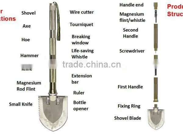 Multi-purpose Shovel Spade photo-2
