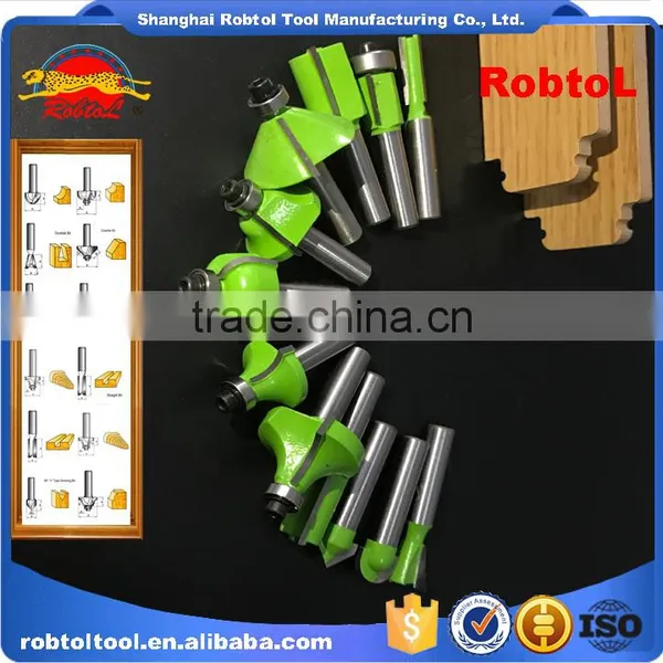 Wood Router Bit Set 12pcs Kit Shank 12mm Tungsten Carbide for Woodworking CNC Carved Engraving Milling Cutter photo-4