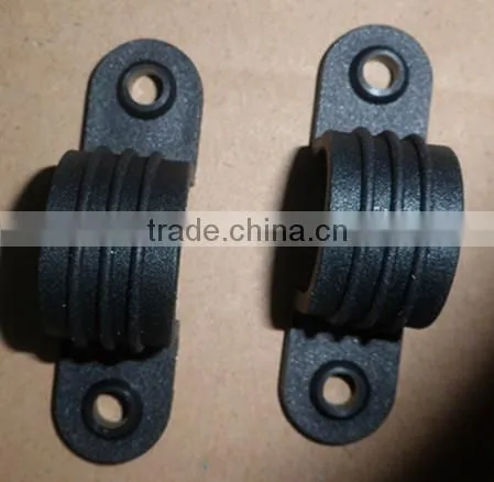 Black Plastic Electric Cable Wire Clip photo-2