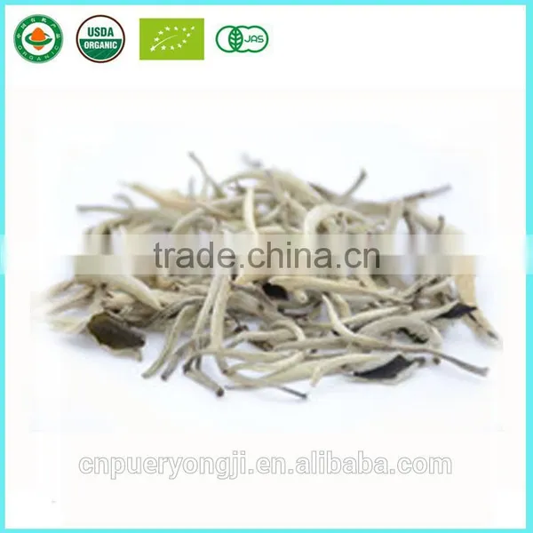 Chinese Precious White Silver Needle White Tea,Bai Hao Yinzhen White Tea Loose Leaf Tea photo-2