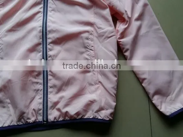Garment Closeout Girl's Fashion Breathable Sport Jacket photo-2