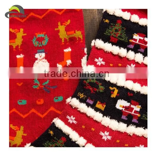 Warm Funny Christmas Cozy Socks photo-3