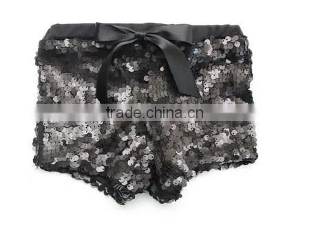 Gold Sequins Baby Shorts Childrens Boutique Clothing Girls Shorts China Wholesale photo-5