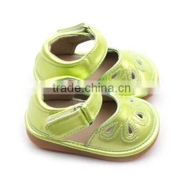Kids Sound Shoes Leather Wholesale Boys Toddler Sandals photo-3