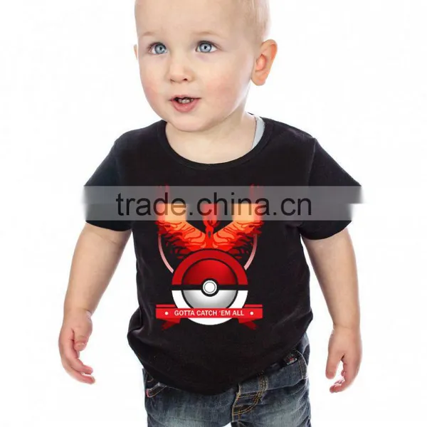 Pokemon GO T Shirt Team Valor Mystic Instinct T Shirts Kids Boys Girls go photo-3