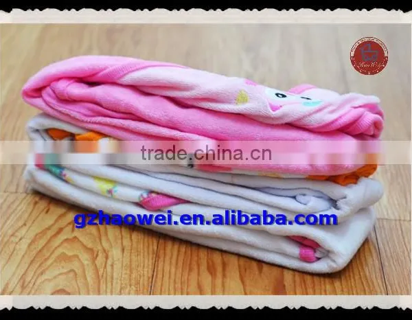 Animal Pattened Soft Thick Coral Fleece Baby Blanket photo-3
