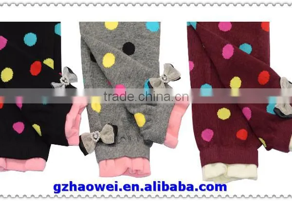 Colorful Spot Kids Cotton Dressing Tights photo-5