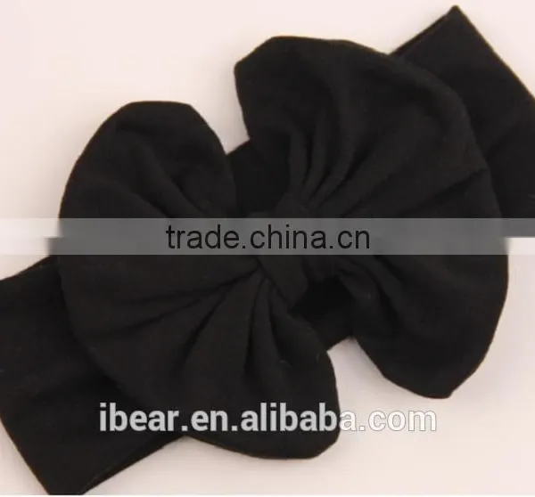 Dupioni Silk Baby Headband Kids Hair Accessories With Lace Rhinestone photo-5