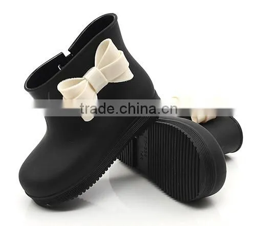 Girl's Rain Boots, Big Bow Rain Boots, Girl Rain Boots photo-6