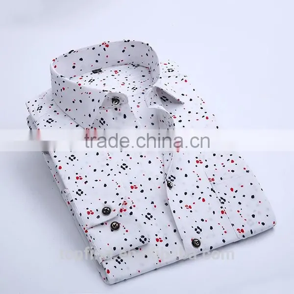 Yiwu Factory OEM High Quality Cotton Shirt Elegant for Men 2016 photo-6