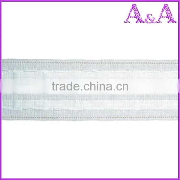 High Quality Silver Eyelets Curtain Tape With Rings photo-3