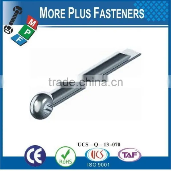 Made in Taiwan DIN 94 Stainless Steel Split Cotter Pin ISO 1234 Splinte Cotter Pin photo-6
