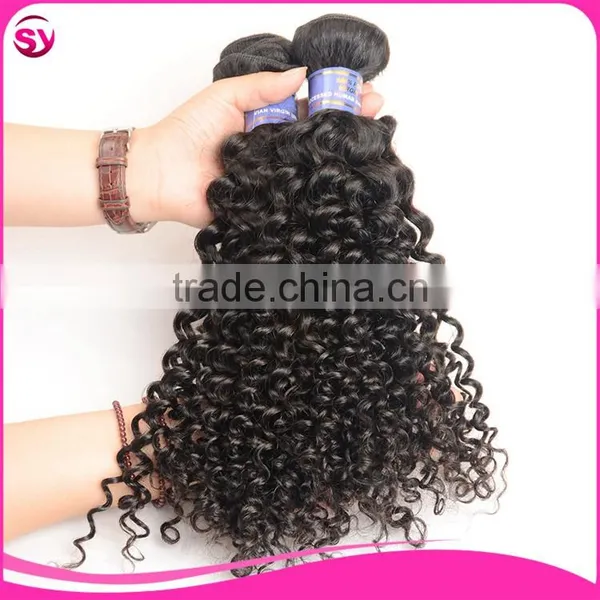 2016 New Arrival Curly Hair Extension For Black Women,Hot Selling 50G 100G Per Piece Peruvian Kinky Curly Hair photo-3