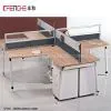 Modern Office Workstation 4 Person Seat