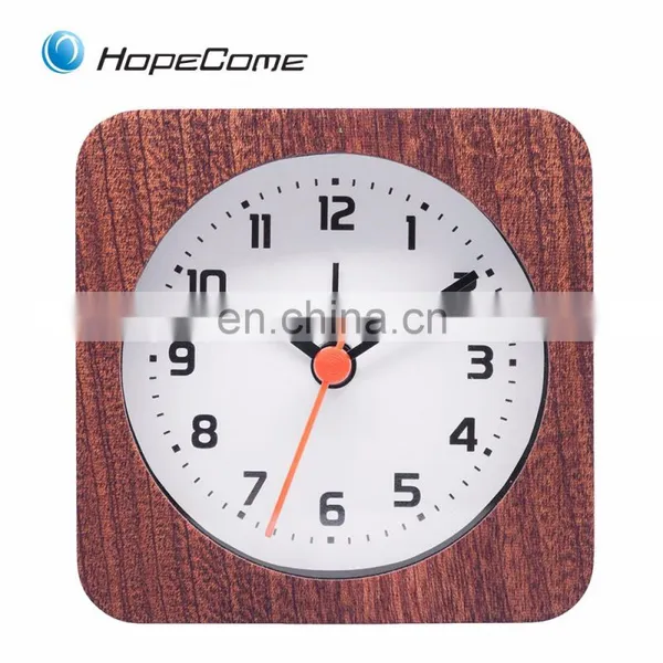 Supply Cheap Price Simple Wooden Digital Alarm Clock photo-4