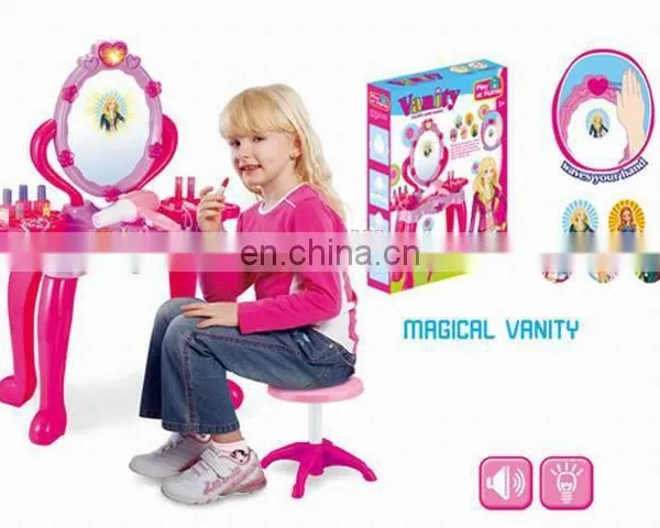Kids Colorful Plastic Rocking Horse Toys, Riding Horse Set With Doll And Music photo-6