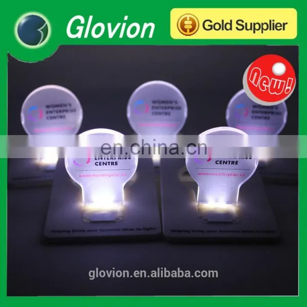 Portable Wallet Card Light Pocket LED Card Creative Night Light Lamp photo-2