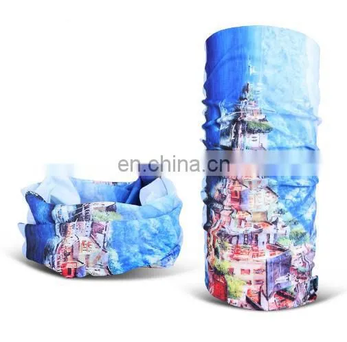 Fashion Multifunctional Sublimation Sports Outdoor Fack Mask Bandana for Sale photo-2